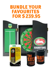 NRL Ultimate Dartboard And Cabinet Pack