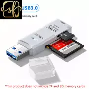2 in 1 Usb3.0 White Reader Micro Sd Card Reader Usb Adapter High Speed Cardread