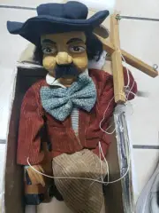Czech Wood Marionette