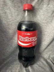 Share a Coke with Barbara 2025 Personalized Gift Coca~Cola Bottle 20oz