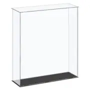 Acrylic Display Case Plastic Box Cube Storage Box Clear 36x11x40.5cm