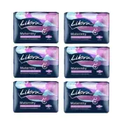 6 Packs Libra Maternity Extra Long Pad with Wings 10 Pads