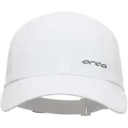 Orca Unisex Running Cap White Run Breathable Quick Drying Hat Mens Womens