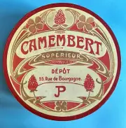 BIA Cordon Bleu French Camambert 8" Set of 4 Plates Original Box-New and Unused