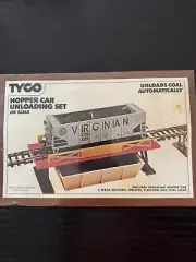 NOS Tyco HOPPER CAR UNLOADING SET HO Scale Train Layout Accessory - 862