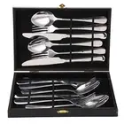 European Type 304 Stainless Steel Knives Forks Spoons Kit Tableware Cu 8886.