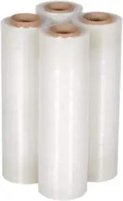 Clear Stretch Film 500Mm X 400M Pallet Shrink Wrap Hand Roll for Boxes/Cartons [