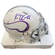 Kevin O'Connell Autographed Minnesota Vikings Winter Warrior Mini Helmet