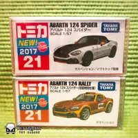 在飛比找蝦皮購物優惠-Tomica No.21 ABARTH 124 SPIDER