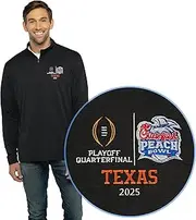 Vantage Apparel Men's Texas Longhorns Peach Bowl 1/4 Zip Pullover | Cfp 2024-2025