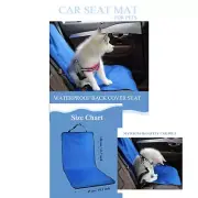 Back Seat Pet Cover Protector - Durable / Waterproof