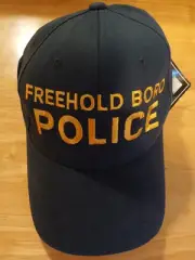 Freehold Boro Police Flexfit Cap Hat Size Small Medium Vintage But New With Tag