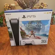 Sony PlayStation 5 Console Disc Edition Horizon Forbidden West Bundle Ships Fast