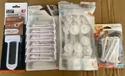 Perma Child Safety Bulk Lot Flexi Locks Extra Large Catches Drawer Locks NEW
