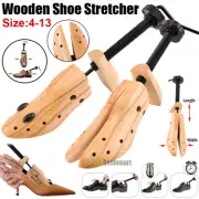 One/Pair 2-way Wooden Adjustable Shoe Stretcher Length & Width Unisex Size 4-13