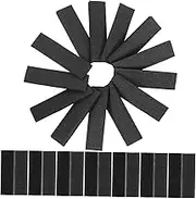 HEALSOPTHY 50Pcs Strong Adhesive Hook and Loop Strips for Shoes Clothes and Hats Durable Rug Tapes with Self Adhesive Backing for Household and Multi Purpose Use