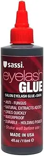 (120ml) - Sassi Salon Eyelash Glue, Dark, 120ml