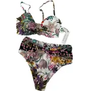 Christian Lacroix Two Piece Bathing Suit New with Tags Size Small