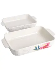 Martha Stewart Ceramic 2pc Baker Set