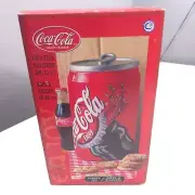 Vintage Coca Cola Cookie Jar / Coke Soda Can Gibson Collectible 10 1/4"