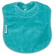 Large Plain Towel Bib (Aqua)