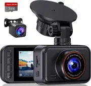 E-YEEGER S60 Dash Cam Front & Rear, 2.5K Dual Dash Camera for Cars 2560P - NEW