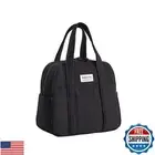 belaven Portable Lunch Bag, Reusable Lunch Bag For Women Men, Large Capacity,