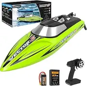 NBJIALIN RC Boat - Remote Control Boats for Adults 2.4GHz RC High Speeding Racing Boats for Pool&Lakes,Summer Water Toy