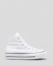 [Converse] Converse Women's Chuck Taylor Hi-Top Platform Shoes in White Size 09 09 White