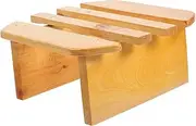 TOGEVAL Foot Bath Stool Boys and Girls Stool Chair Japanese Style Solid Wood Stool for Relaxing Steam Sessions