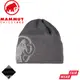 【MAMMUT 長毛象 Tweak Beanie 針織LOGO保暖豆豆帽《鈦金灰/花崗岩灰》】1191-01352/針織