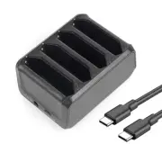 TC77 4-Slot Charging Cradle Charging for Zebra Symbol TC70 TC75 TC72 TC77 TC7...