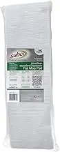 Sabco Ultraclean Microfibre Disposable Flat Mop Pads, White (Pack of 25)
