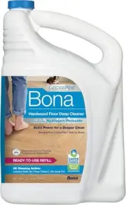 Bona PowerPlus Hardwood Floor Deep Cleaner Refill - 128 fl oz - Refill for Bona