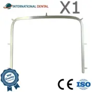Deciduous Rubber Dam Frame TOR VM Stainless Steel Dental Instrument Tool 96x73mm