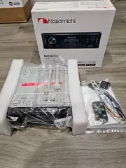 Nakamichi NQ822B 1-DIN CD/MP3/USB Car Stereo In-Dash Receiver w/ Bluetooth (NIB)