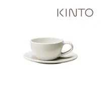 在飛比找PChome24h購物優惠-KINTO / TOPO杯盤組200ml-白