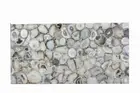 Rectangle Marble Epoxy Sofa Table Top White Agate Dining Table for Restaurant