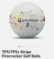 Taylormade TP5 Pix Limited Edition Lunar New Year Firecracker 1 dozen