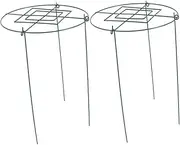 Abaodam Iron Plant Support Metal Trellis for Potted Plants Garden Climbing Frame Comfortable Handling