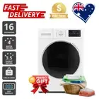 White 9kg/6kg Washer Dryer Combo Efficient All-in-One Laundry Christmas Gift