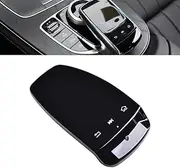 Goodithy Console Mouse Touchpad Protect Cover, Center Touch Screen Controller Switch Panel Compatible with Mercedes Benz C S GLC GLS GLE E Class W205 W253 W166 W213 W222 (Model B)