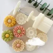 Daisy-Shaped Printing Cake Mold Cake Cake Decoration Tool Hand-Pressed3715