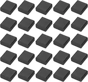 sourcing map 40pcs USB Male Port Silicone Protectors Anti Dust Cap Cover,Black