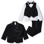 [Joey Couture] Little Boys' Little Tuxedo No Tail Suit