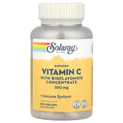 Solaray, Buffered Vitamin C with Bioflavonoid Concentrate, 500 mg, 100 VegCaps