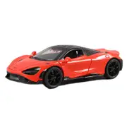 Catzon 1:32 765LT Alloy Car Model with Pull-Back Functionality and Sound Light Effects-Orange