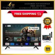 Aiwa 32" Smart LED HD TV with Mains or 12V Adaptor for Caravan Car Camper Google
