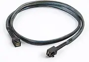 Internal Mini SAS HD SFF-8643 to SFF-8643 Server Cable Male-Male SAS 3.0 12Gb/s (1m)