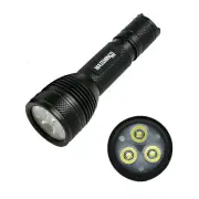 MATEMINCO X6S 3*LED 3000LM Ultra Bright EDC LED Flashlight Small Throw Flood Tactical Flashlight 18650 Battery Mini Torc